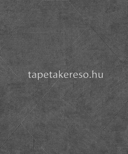 Khroma Prisma vlies anyagú szürke színű struktúrált, geometriai modern tapéta