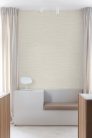 Grandeco Percious Weaves vinyl, vlies anyagú, beige színű, vonalas, struktúrált, Modern tapéta