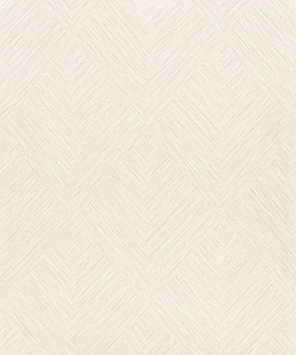 Grandeco Percious Weaves vinyl, vlies anyagú, beige színű, geometriai, Modern tapéta