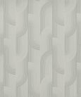 Grandeco Percious Weaves vinyl, vlies anyagú, zöld színű, geometriai, Modern tapéta