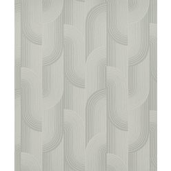   Grandeco Percious Weaves vinyl, vlies anyagú, zöld színű, geometriai, Modern tapéta