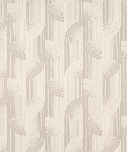 Grandeco Percious Weaves vinyl, vlies anyagú, szürke színű, geometriai, Modern tapéta