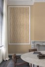 Grandeco Percious Weaves vinyl, vlies anyagú, narancssárga színű, geometriai, Modern tapéta
