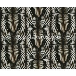   Roberto Cavalli Roberto Cavalli No 8. vlies, vinyl anyagú fekete, ezüst, fémes színű absztrakt modern tapéta