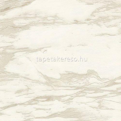 Roberto Cavalli Roberto Cavalli No 9. vlies, vinyl anyagú fehér, beige színű márványos modern tapéta