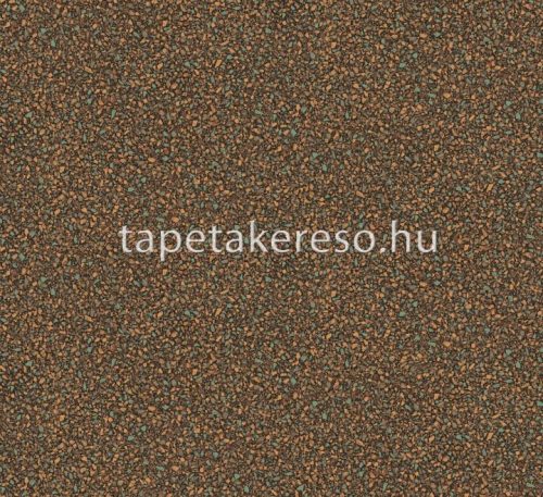 Khroma Rock vlies anyagú barna, türkiz színű kavics modern tapéta