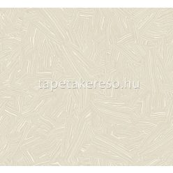   Khroma Rock vlies anyagú beige, fehér színű vonalas, geometriai modern tapéta