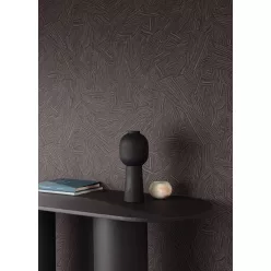   Khroma Rock vlies anyagú szürke, fekete színű vonalas, geometriai modern tapéta