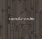 Khroma Rock vlies anyagú fekete, szürke színű geometriai modern tapéta