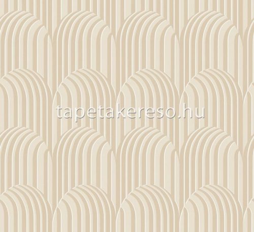 Khroma Rock vlies anyagú beige színű 3d, geometriai modern tapéta