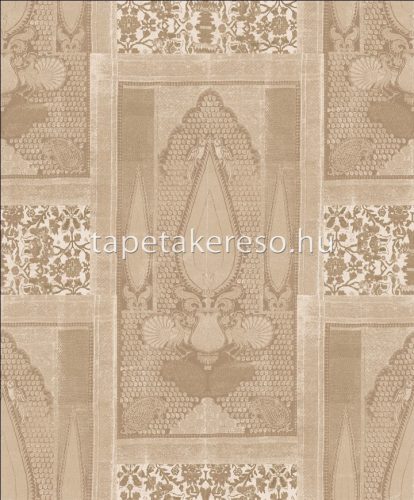 Prestige Wallcoverings Shiraz vlies anyagú beige, arany színű keleties klasszikus tapéta