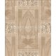 Prestige Wallcoverings Shiraz vlies anyagú beige, arany színű keleties klasszikus tapéta