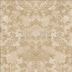   Prestige Wallcoverings Shiraz vlies anyagú barna, arany színű keleties klasszikus tapéta