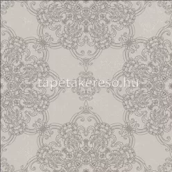   Prestige Wallcoverings Shiraz vlies anyagú szürke, ezüst színű keleties klasszikus tapéta