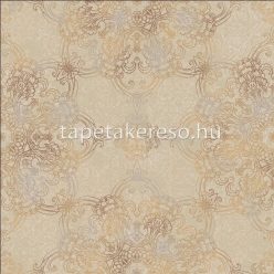   Prestige Wallcoverings Shiraz vlies anyagú beige, arany, ezüst színű keleties klasszikus tapéta