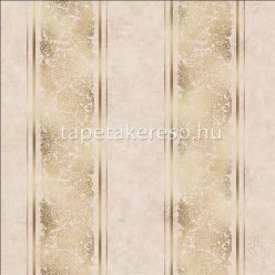   Prestige Wallcoverings Shiraz vlies anyagú beige, arany, ezüst színű csíkos, keleties klasszikus tapéta