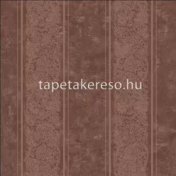   Prestige Wallcoverings Shiraz vlies anyagú mályva, rosegold színű csíkos, keleties klasszikus tapéta