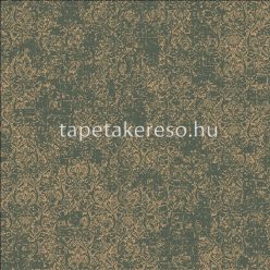   Prestige Wallcoverings Shiraz vlies anyagú türkiz, arany színű keleties klasszikus tapéta