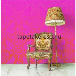   Behang Expresse Happy Living vlies anyagú pink, narancssárga színű madaras, virágos, etno retro poszter