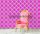Behang Expresse Happy Living vlies anyagú pink, fehér, zöld színű virágos, etno retro poszter