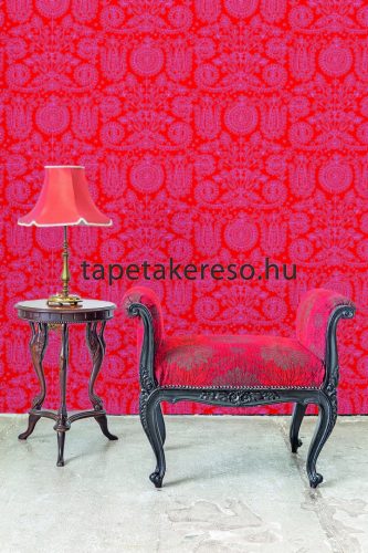 Behang Expresse Happy Living vlies anyagú piros, lila színű virágos, etno retro poszter
