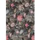 Behang Expresse Select D vlies anyagú fekete, lila, mályva, szürke, rózsaszín, beige színű pillangós, növényes, állatos modern tapéta