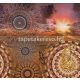 Behang Express Circle of Life vlies anyagú barna színű állatos, mandala romantikus tapéta