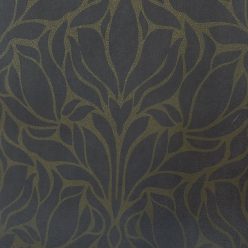   Casadeco, vlies, vinyl barna, bronz színű, leveles modern, sötét árnyalatú, tapéta