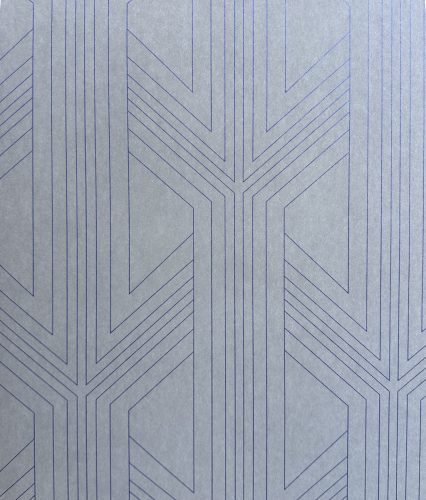 Casadeco, vlies szürke, kék, csillámos színű, geometria modern, közép árnyalatú, tapéta