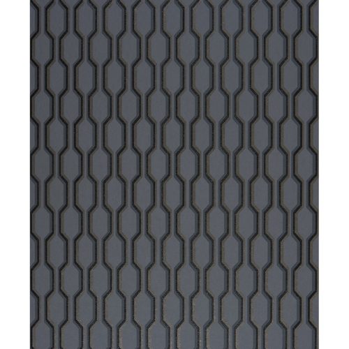 Casadeco, vlies szürke, fekete, ezüst színű, geometriai modern, sötét árnyalatú, tapéta