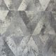 Rasch, vlies szürke, fehér színű, geometriai modern, közép árnyalatú, tapéta