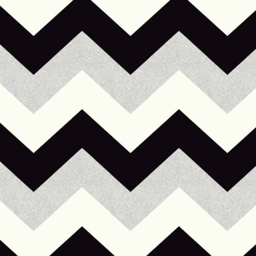 Arthouse, habos, vlies fekete, fehér, ezüst, csillámos színű, zig-zag, chevron modern, közép árnyalatú, tapéta