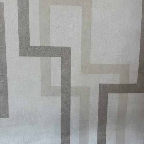 AS Creation, habos, vlies vajszínű, barna színű, geometriai modern, világos árnyalatú, tapéta