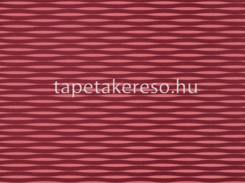 Omexco Vogue vlies anyagú bordó, piros színű hullámos modern tapéta