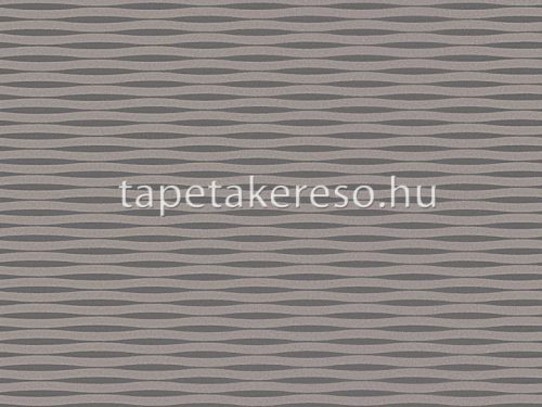 Omexco Vogue vlies anyagú homok, ezüst, fémes színű hullámos modern tapéta