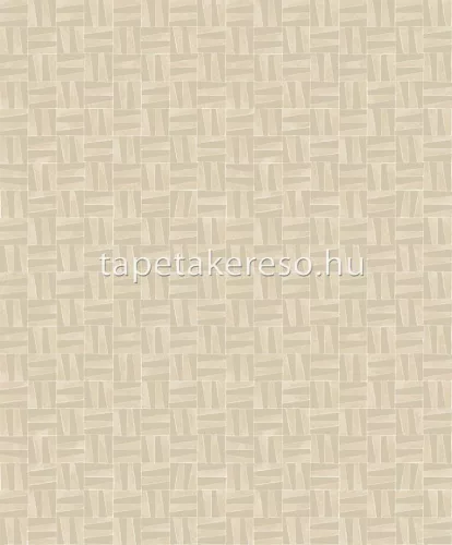Khroma Mysa vlies anyagú homok színű geometriai modern tapéta