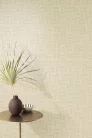 Khroma Mysa vlies anyagú homok színű geometriai modern tapéta
