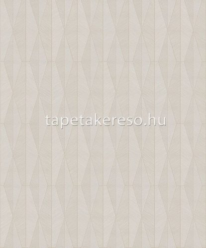 Khroma Mysa vlies anyagú beige színű geometriai modern tapéta