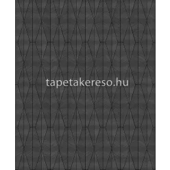   Khroma Mysa vlies anyagú fekete, szürke színű geometriai modern tapéta