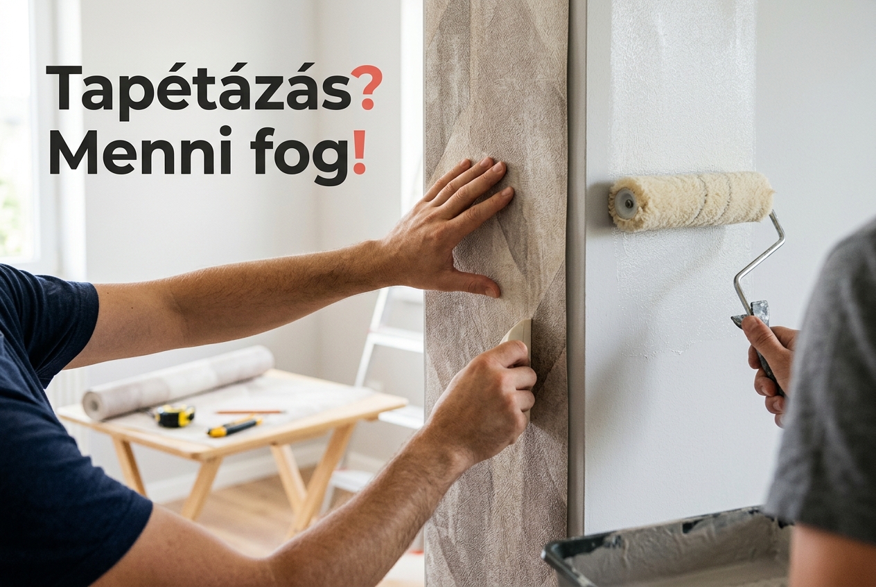 Tapéta ragasztás: melyik típushoz milyen módszer kell?