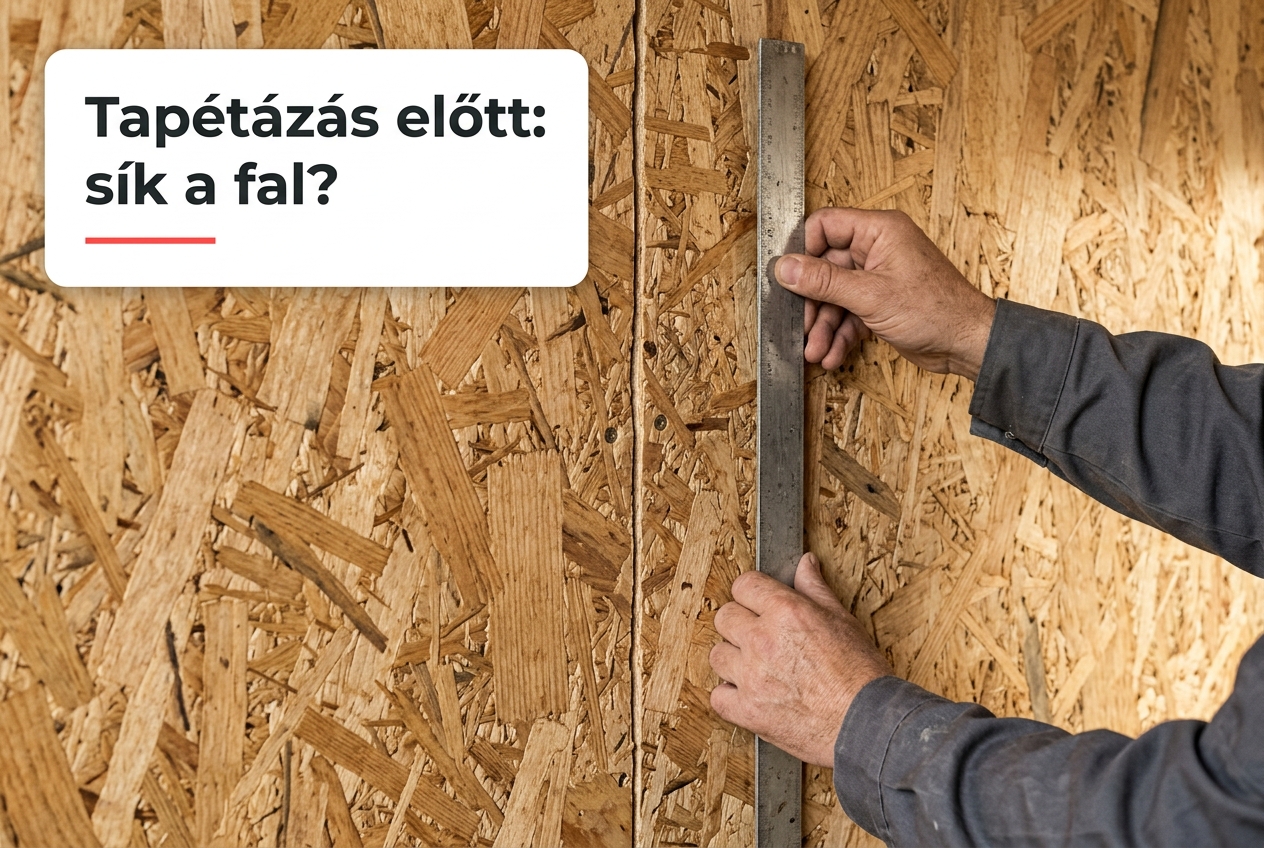 OSB-lap tapétázása: előkészítés és felrakás lépésről lépésre